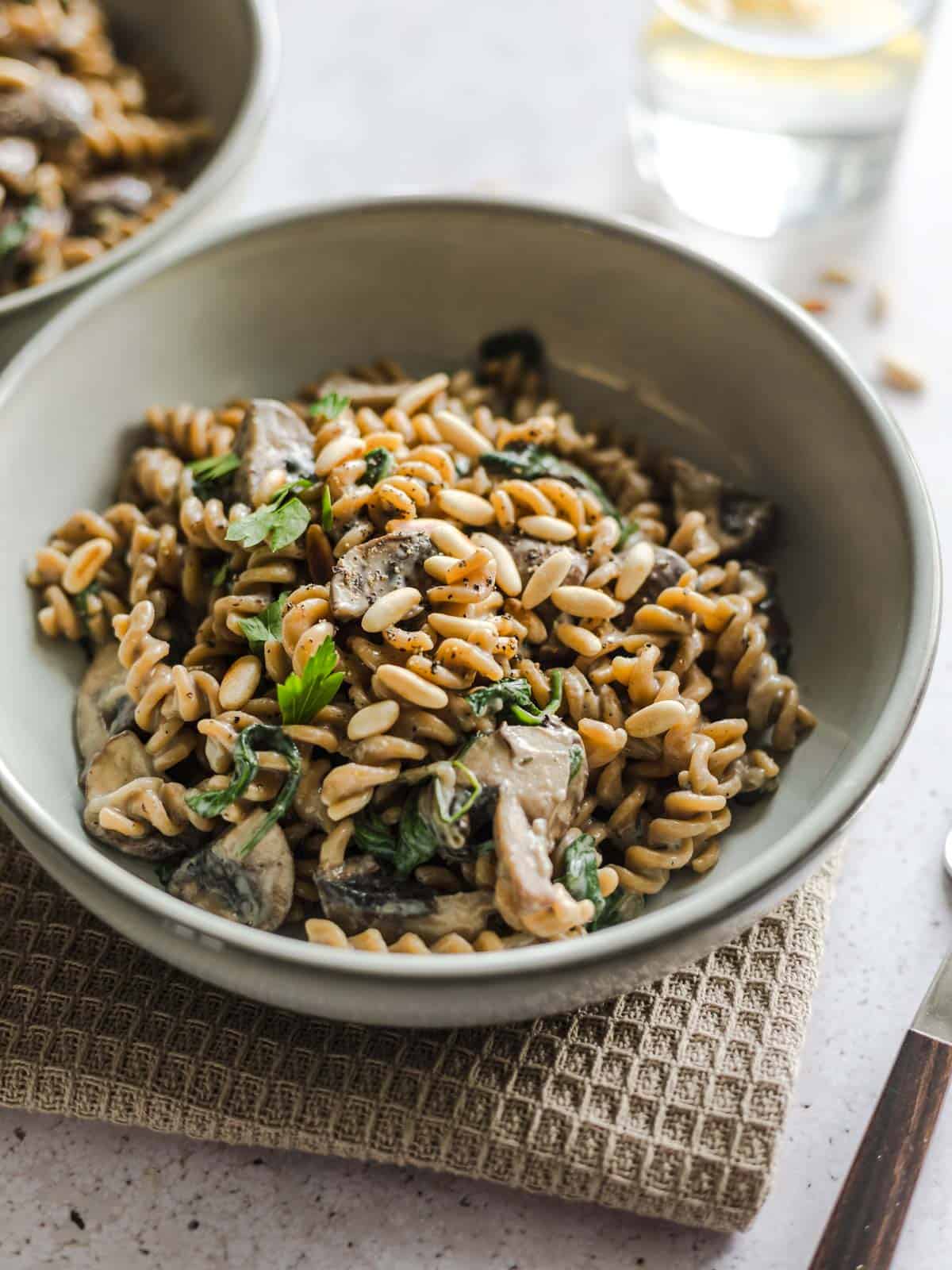champignon sauce vegan