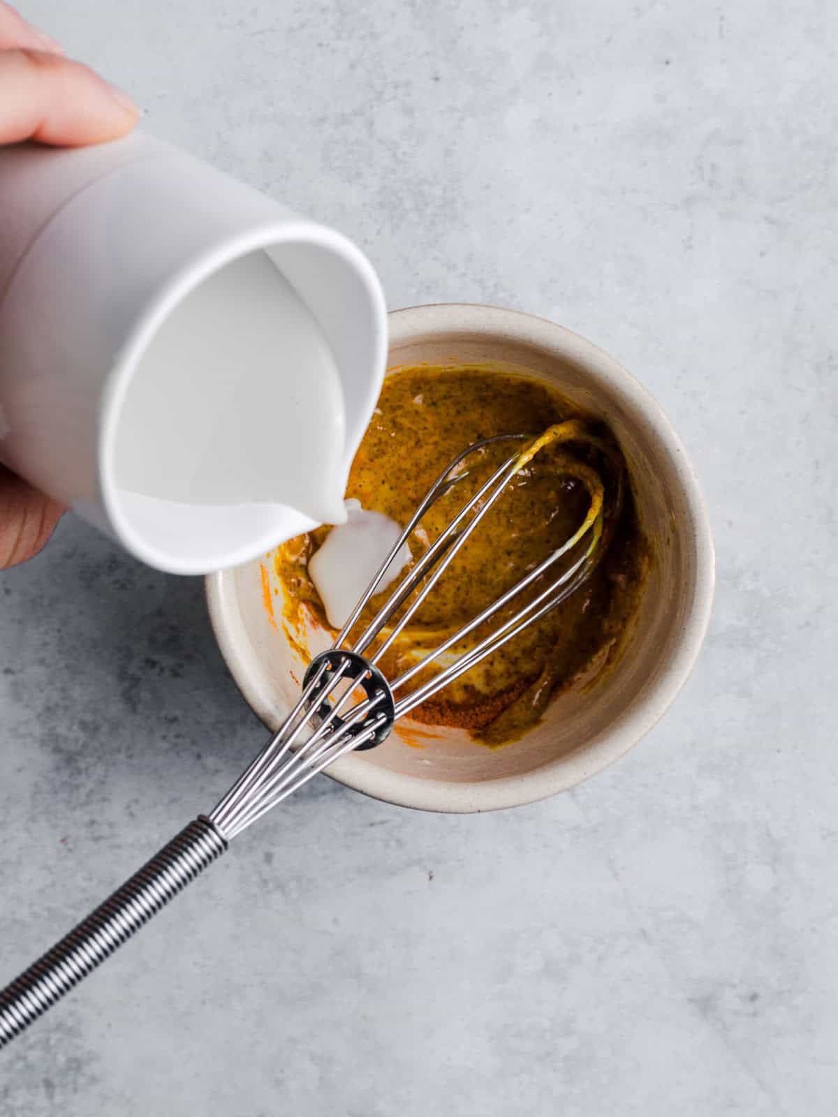 tofu scramble mixture