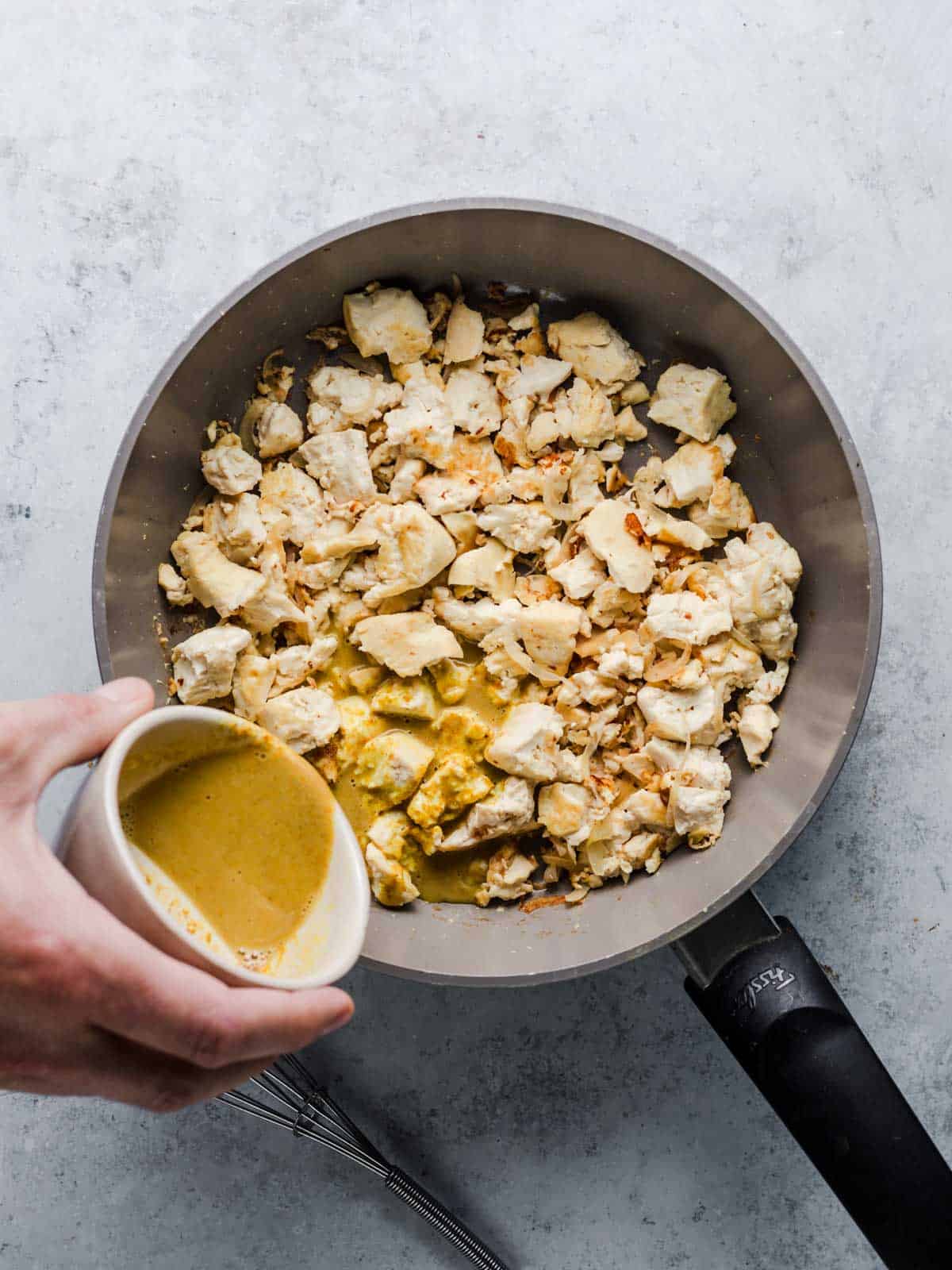 how to make tofu scramble