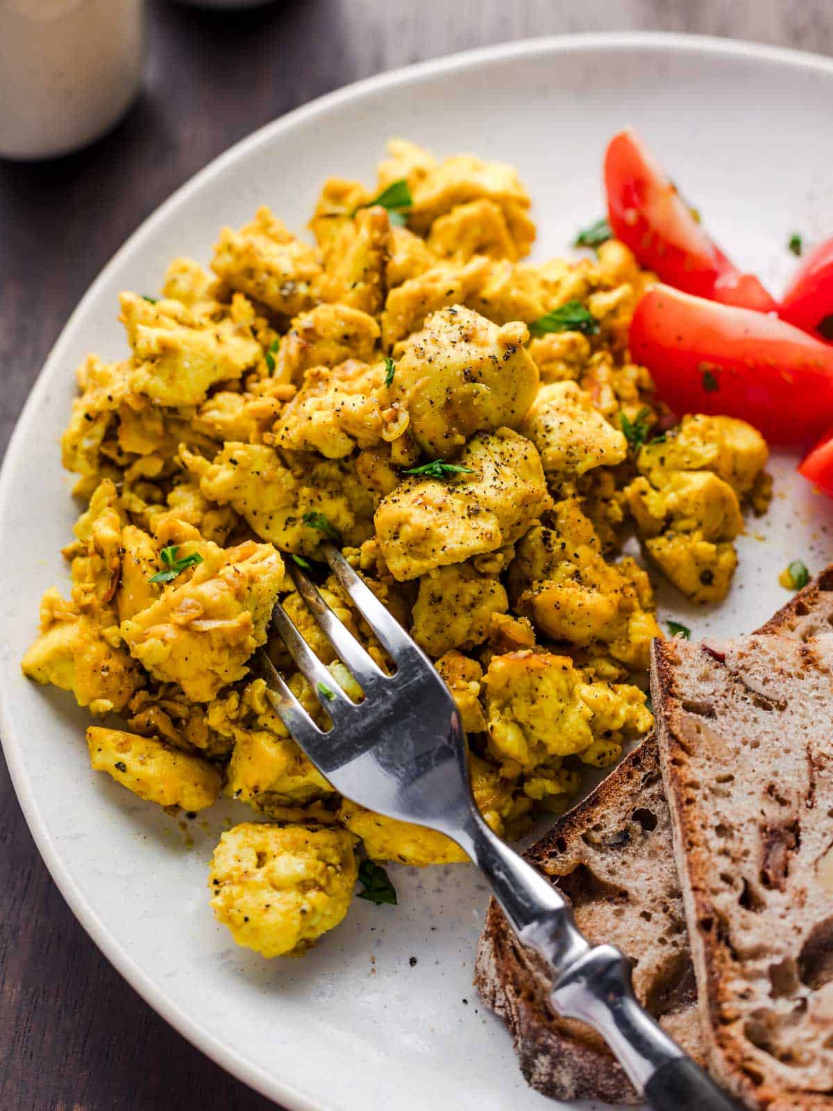 scrambled tofu