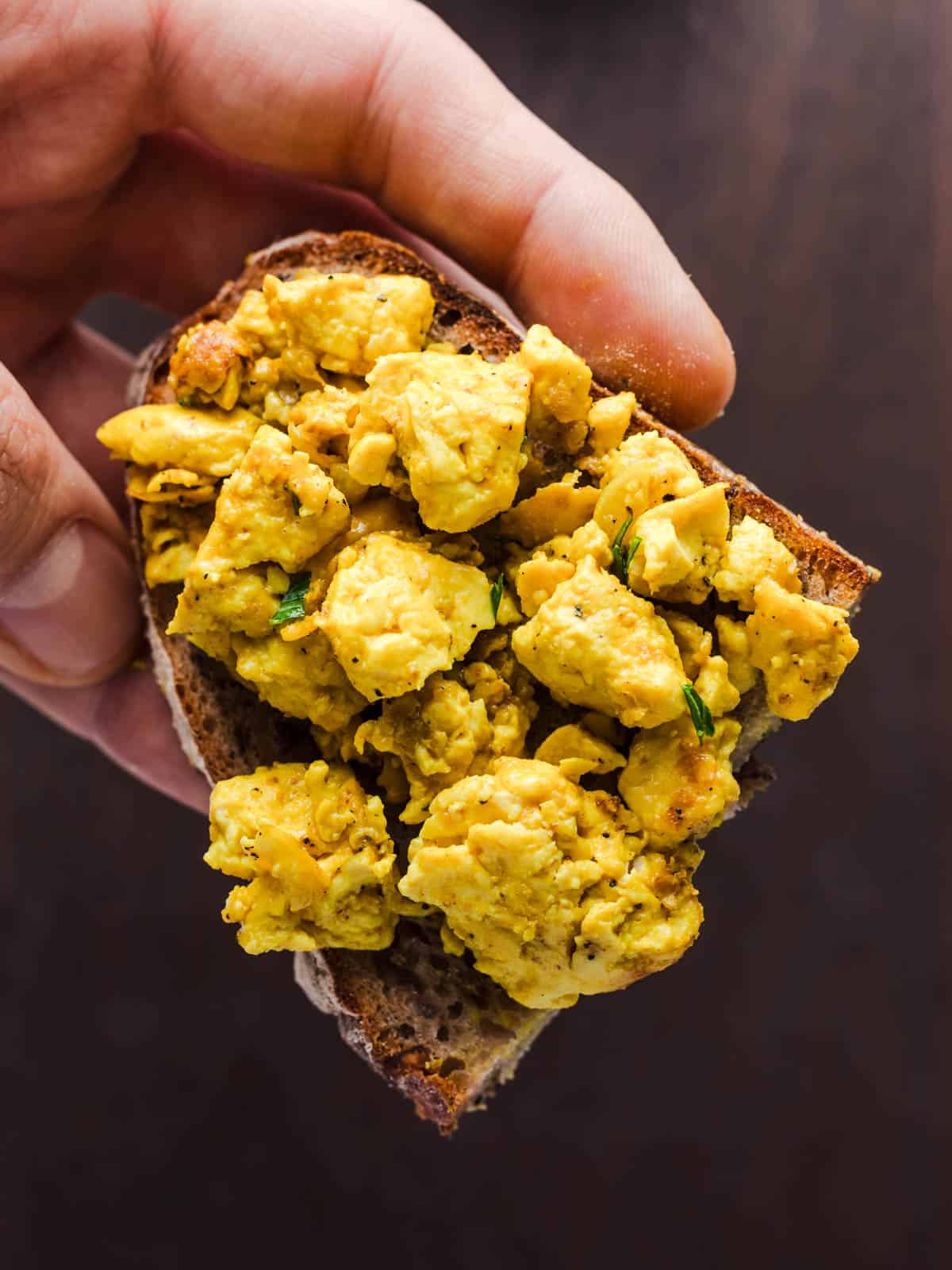 scrambled tofu