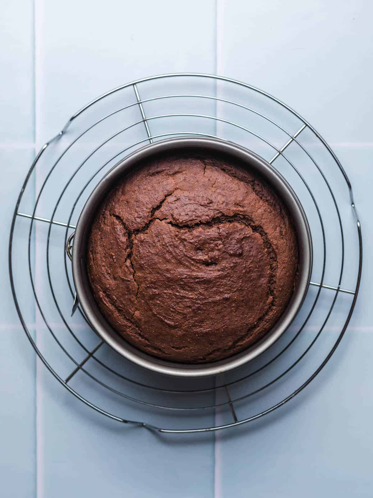 einfacher veganer schokokuchen