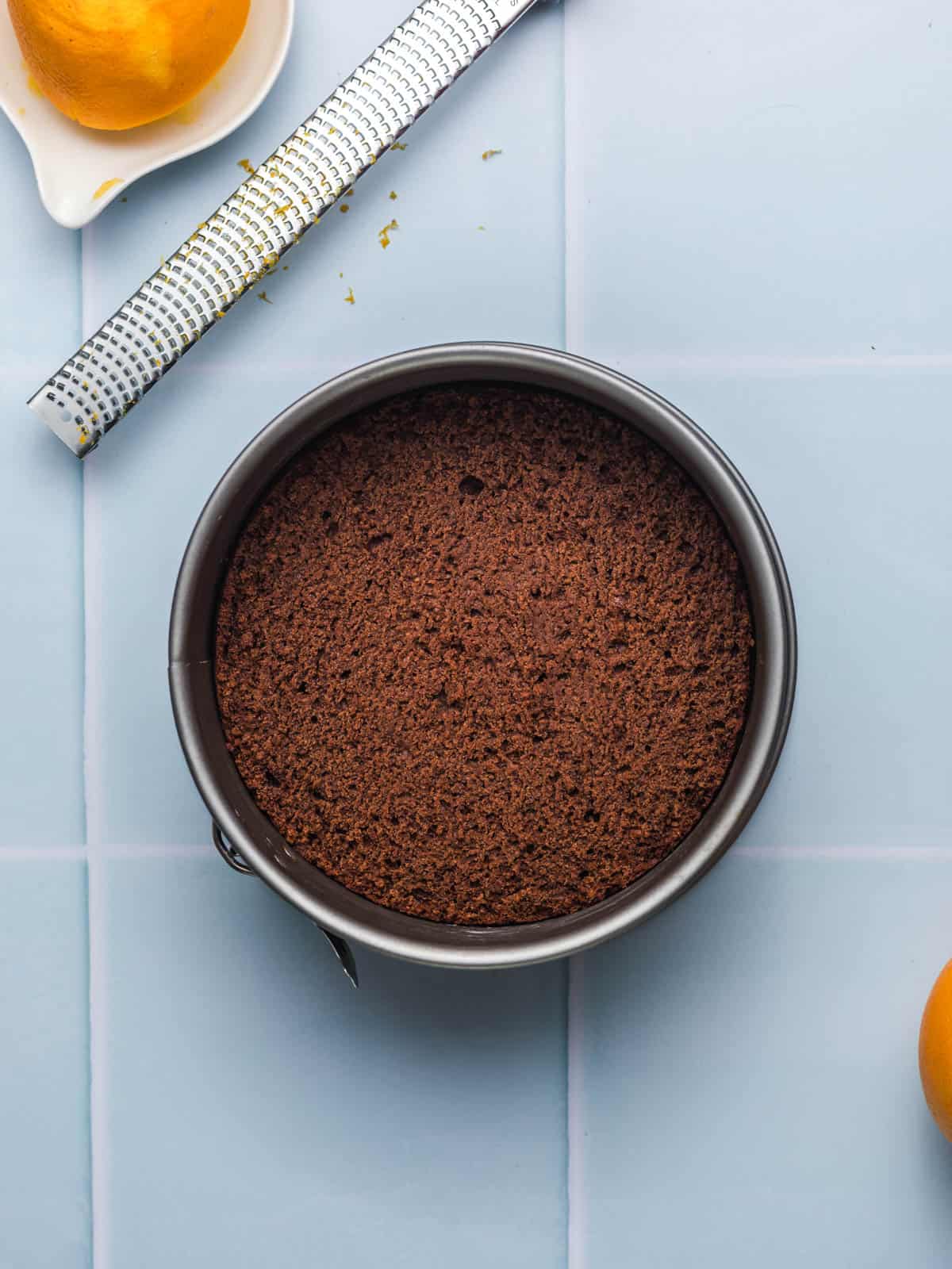 schokokuchen backen vegan