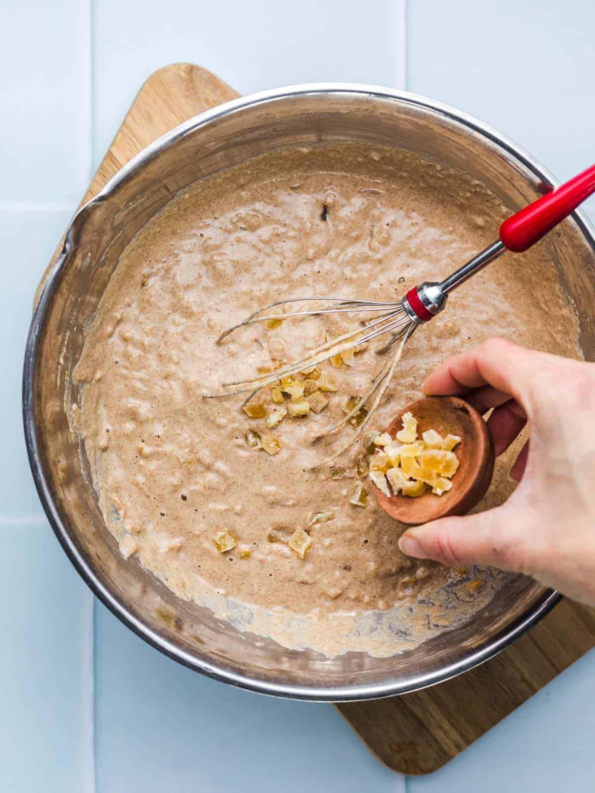 ingwer waffeln vegan