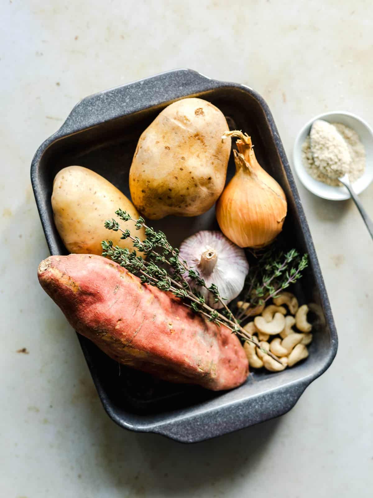 zutaten gratin vegan