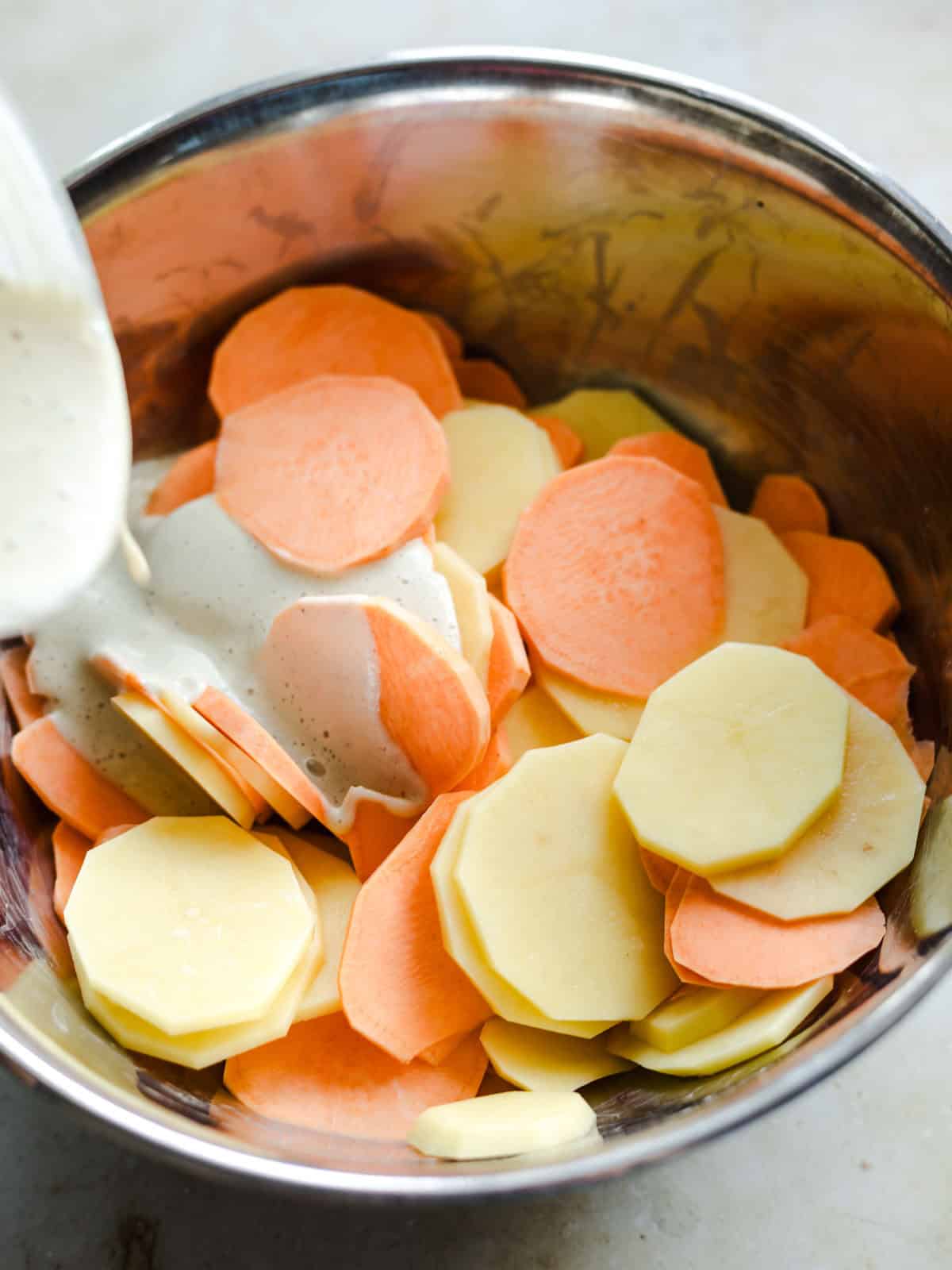 gehobelte Kartoffeln