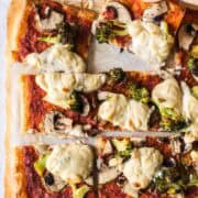 vegane pizza rezept