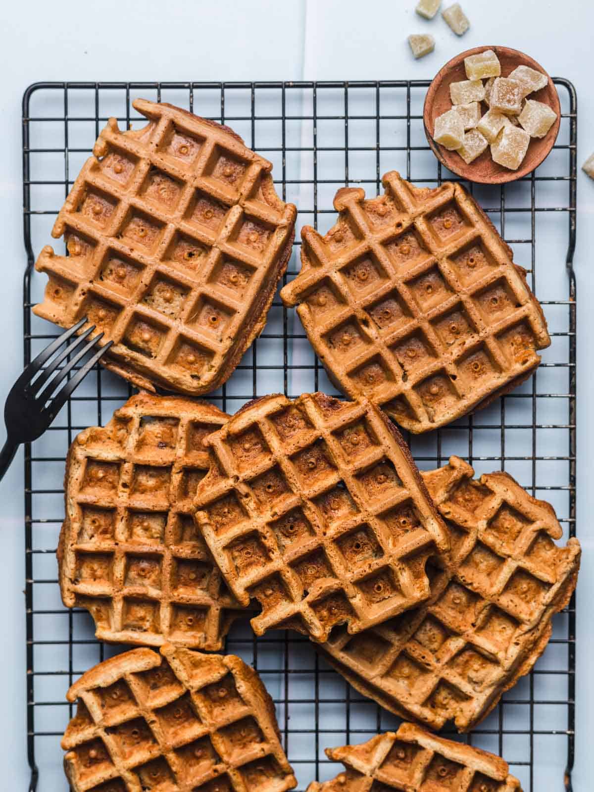 waffel rezept ohne zucker vegan