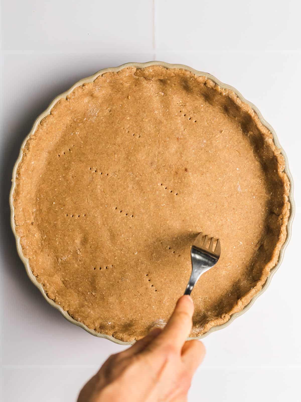 mürbeteig in pie form