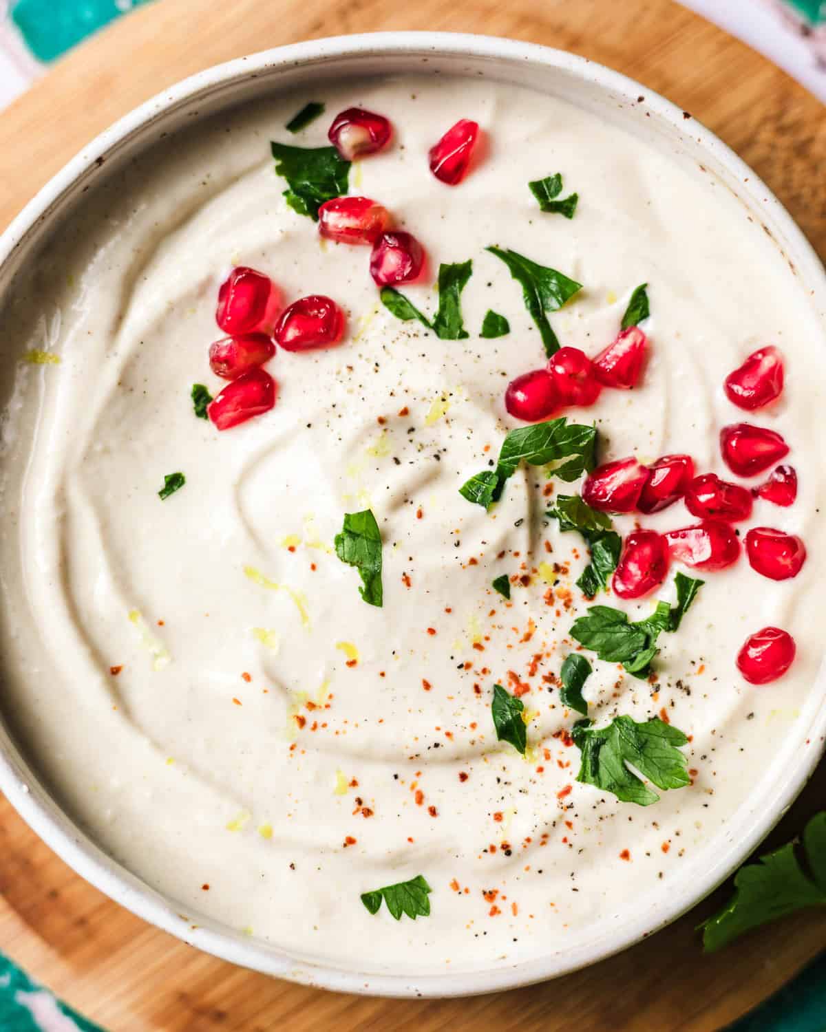 vegane joghurt soße