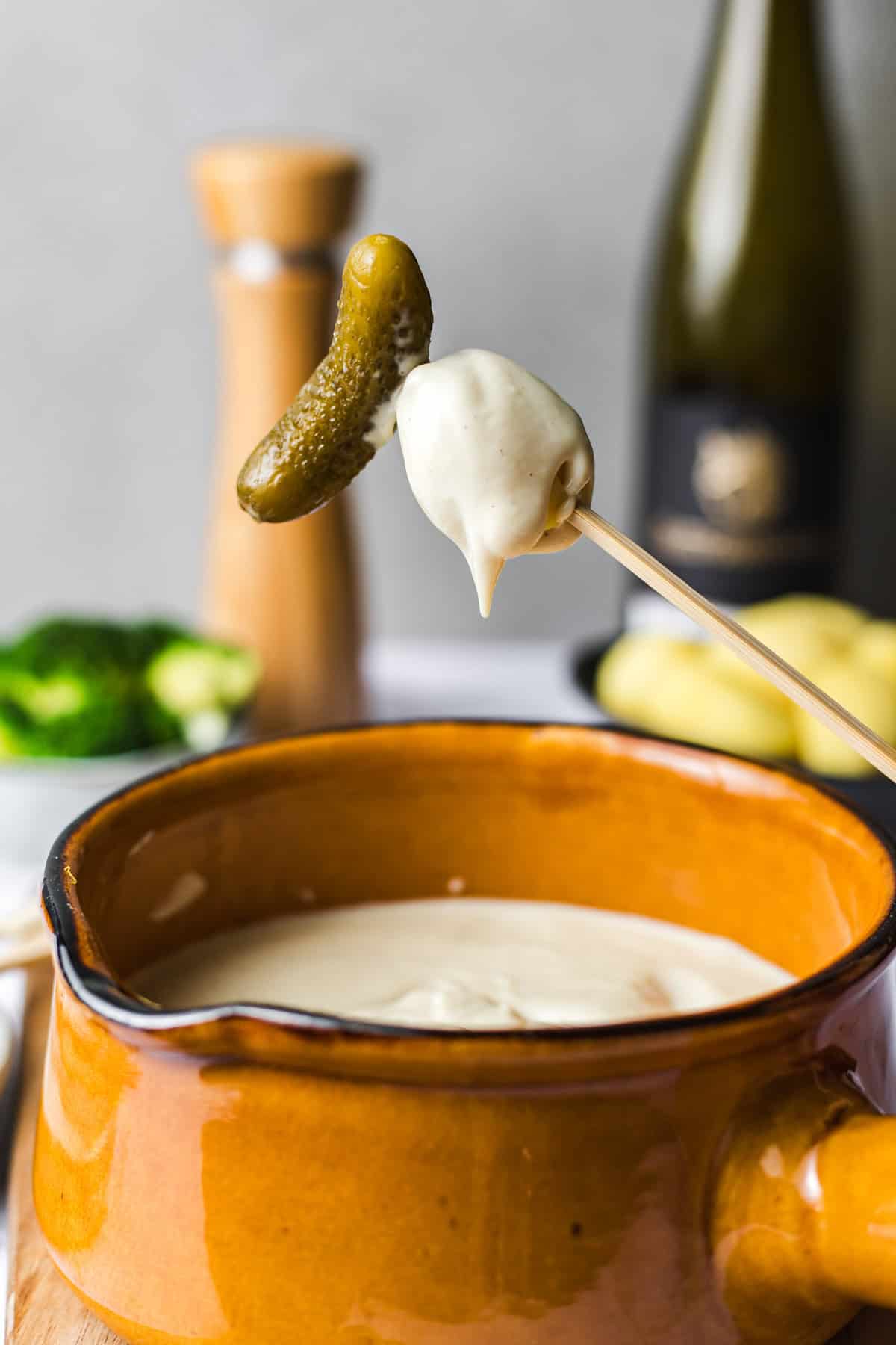veganes fondue