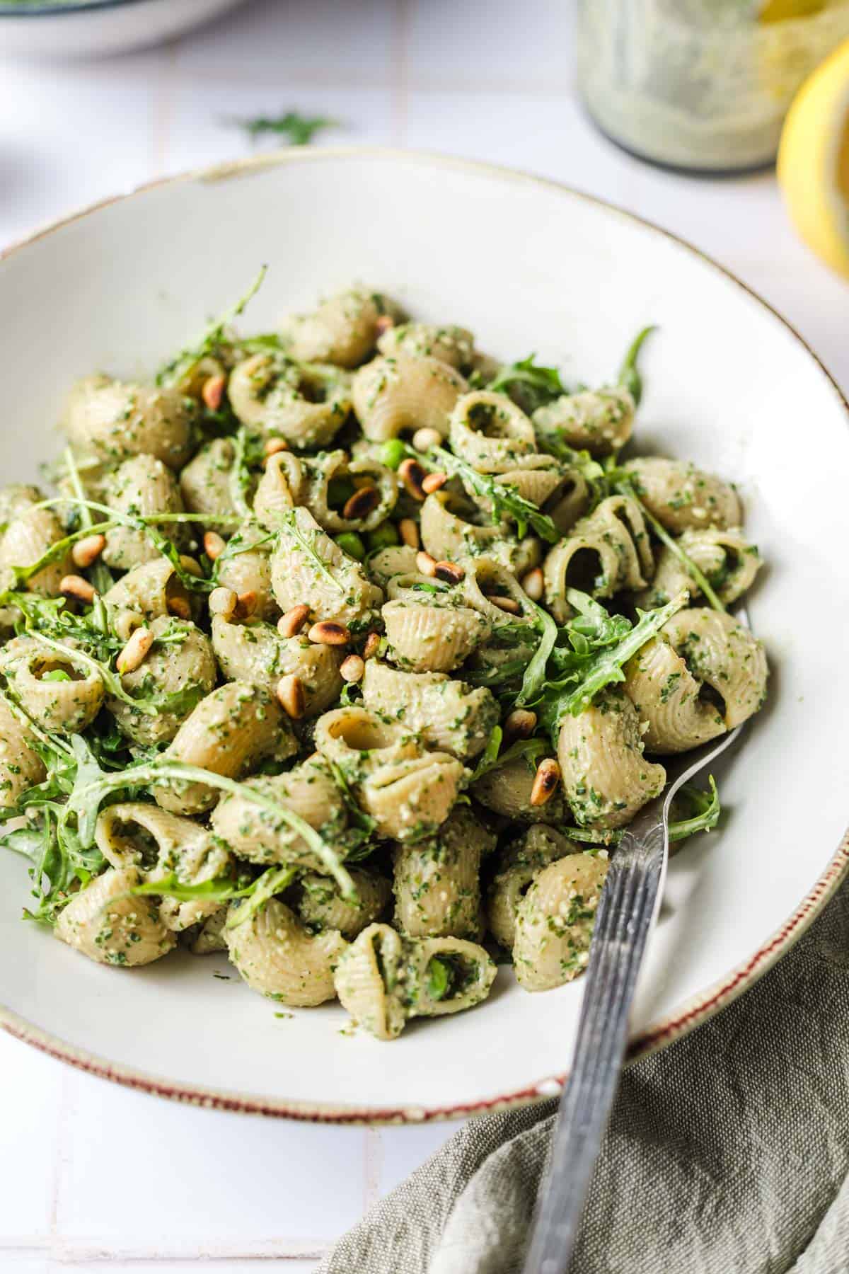 rucola pasta vegan