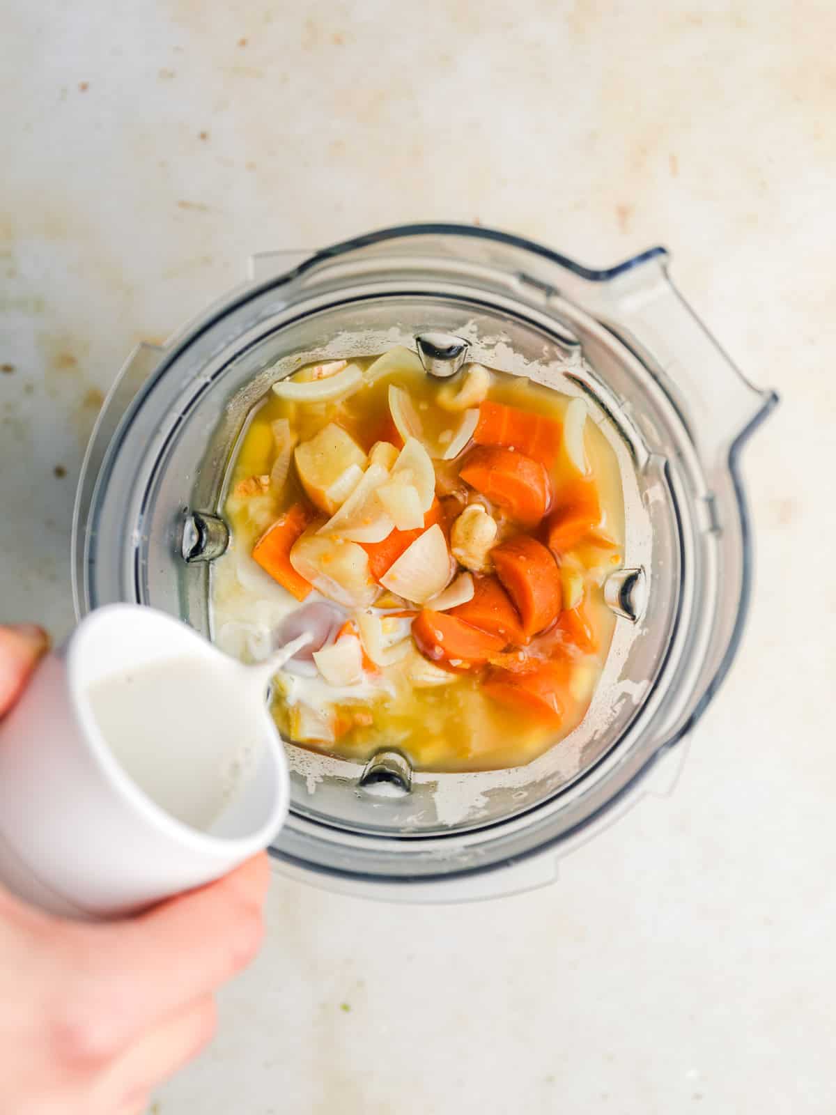 Karotten Ingwer Cremesuppe zubereitung