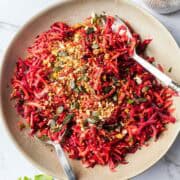 rote bete karotten salat vegan