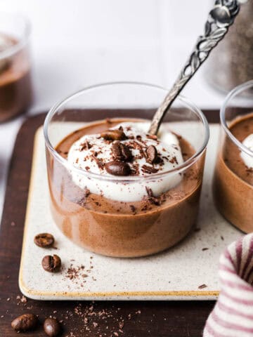 Mocha chia pudding