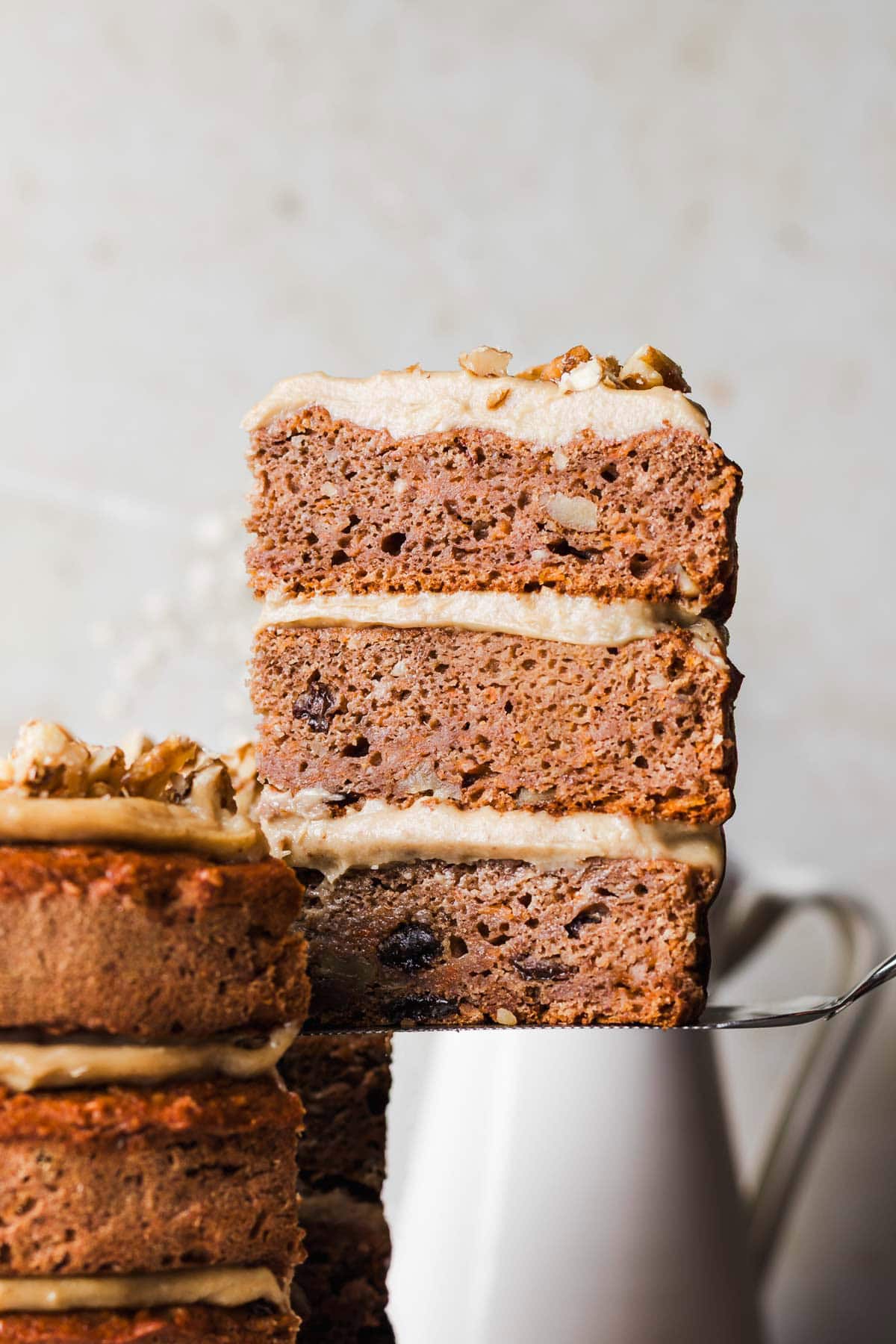 veganer apfel Karotten kuchen ohne zucker