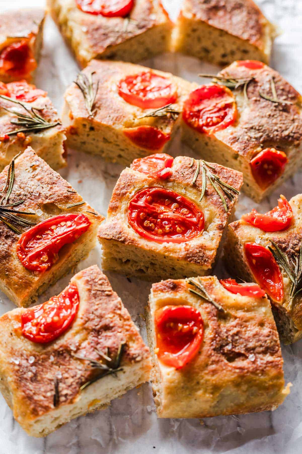 Glutenfreies Focaccia Brot selber backen