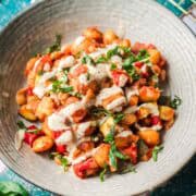 Gnocchi auflauf mit Zucchini