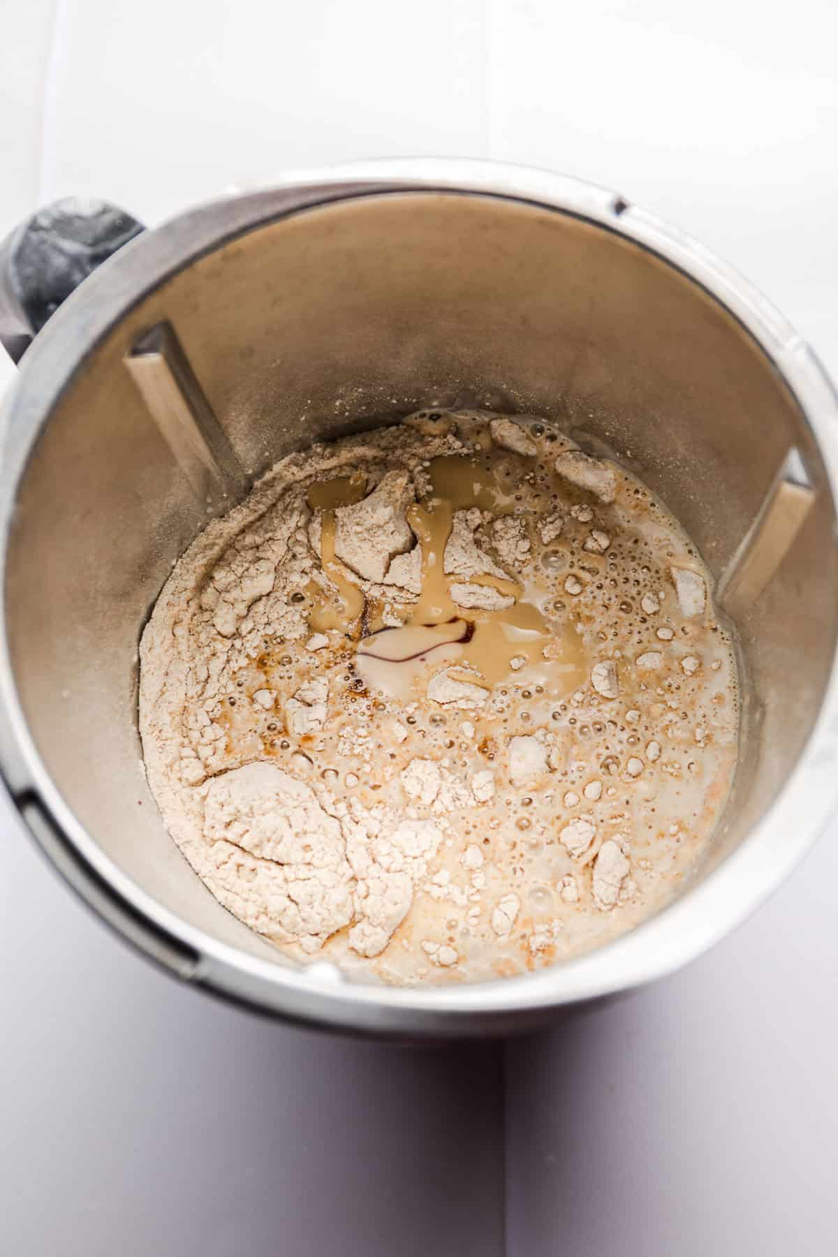 veganer hefeteig in thermomix