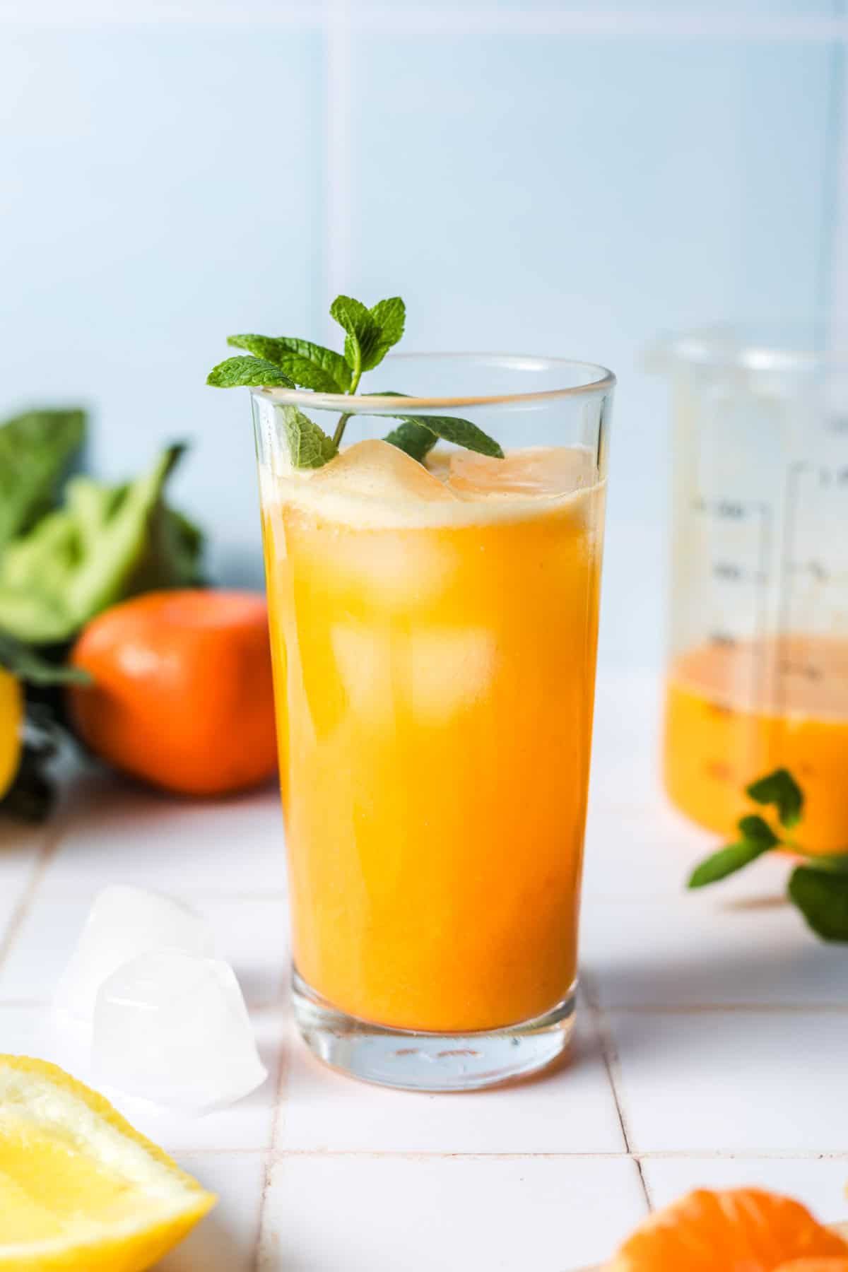 mandarinen limonade selbstgemacht ohne zucker