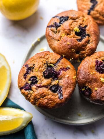 vegane blaubeermuffins ohne zucker