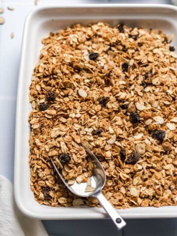 gesundes pfannen knuspermüsli ohne zucker und ölfrei