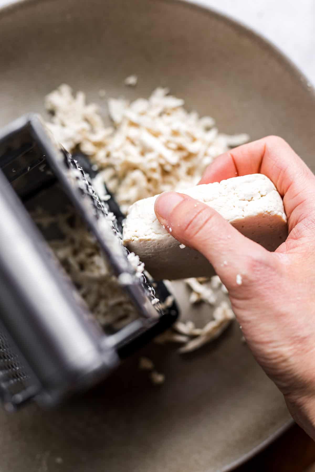 tofu reiben