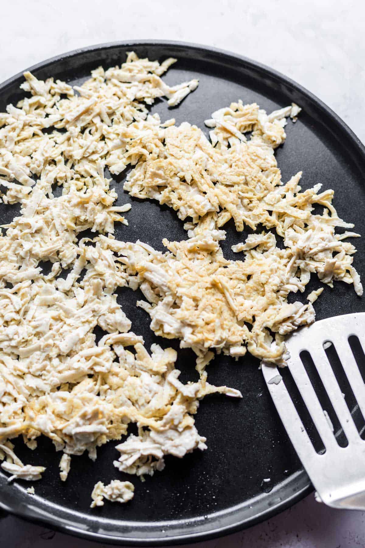 geriebenen tofu anbraten