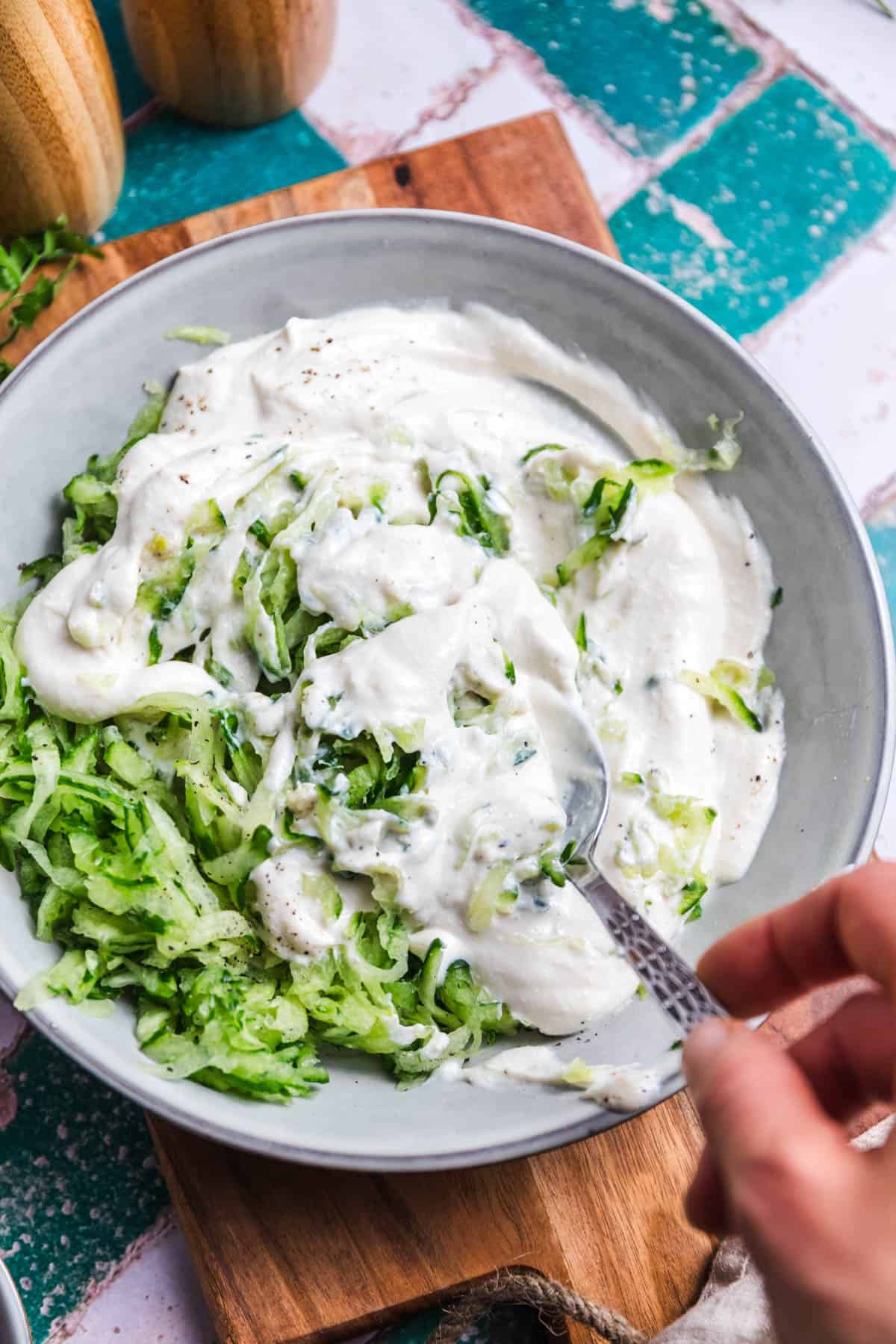 veganes tzaziki selber machen