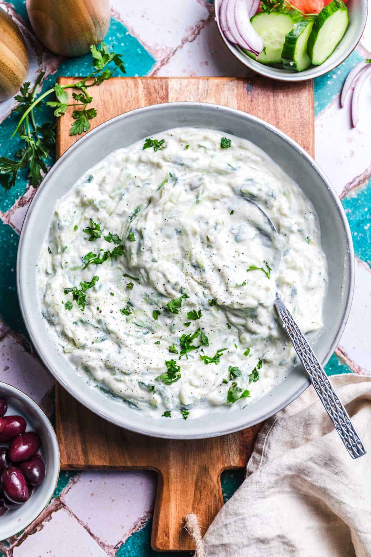 vegane tzatziki sauce selber machen