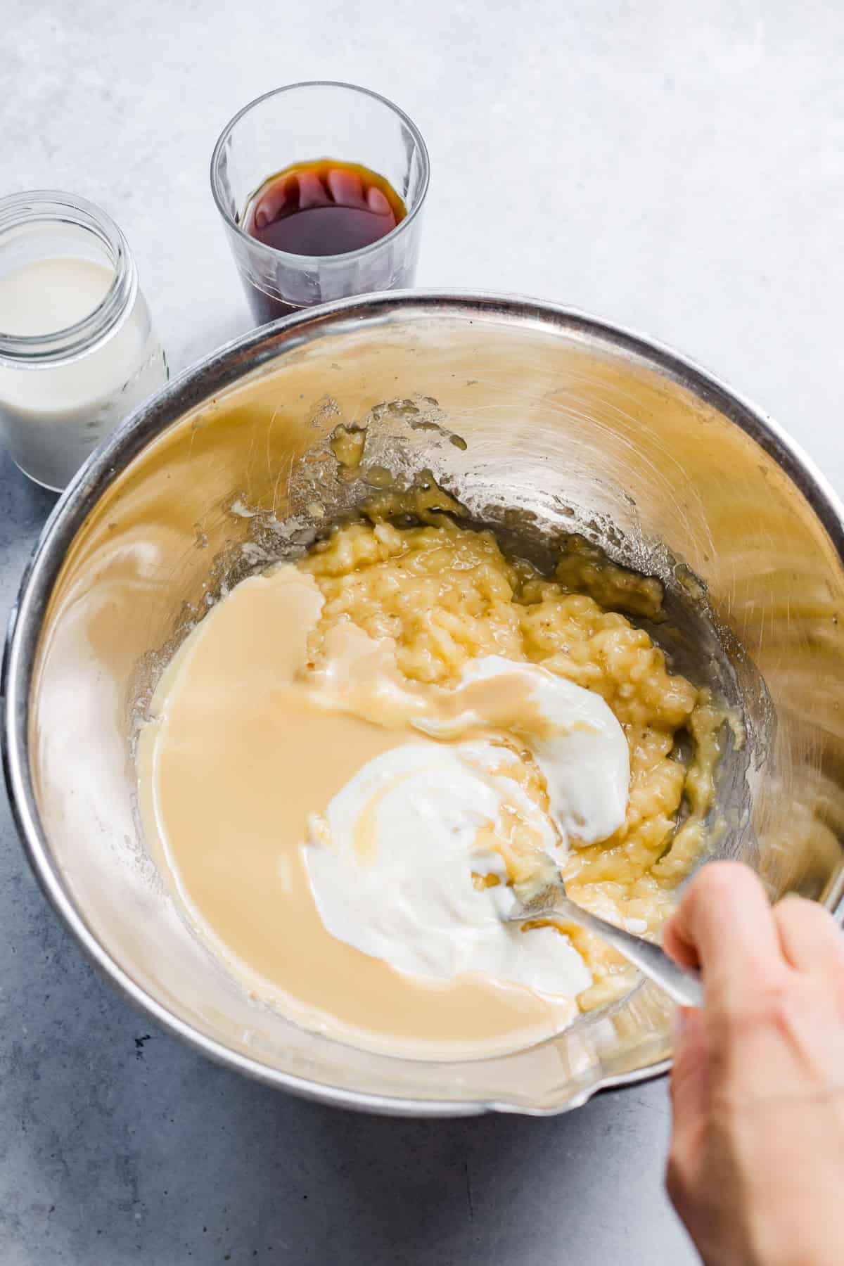 feuchte zutaten für bananenbrot