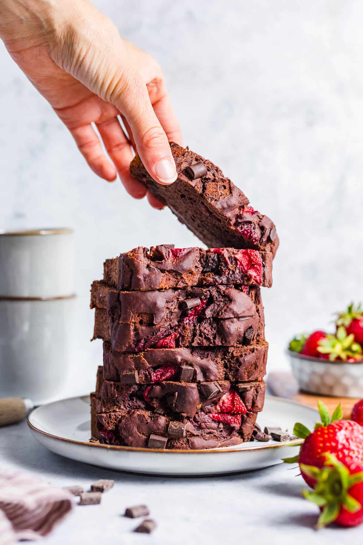 veganes gesundes bananenbrot ohne zucker und
