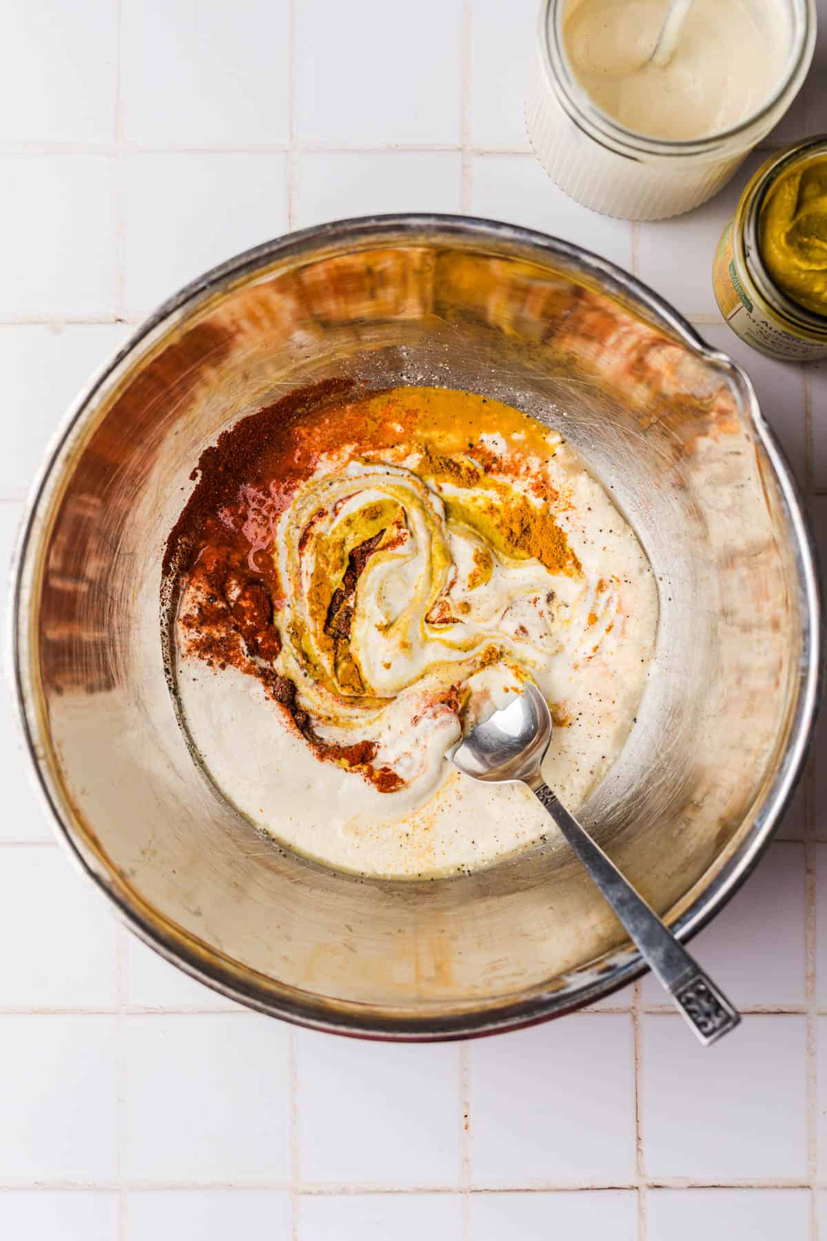mayo dressing für kartoffelsalat