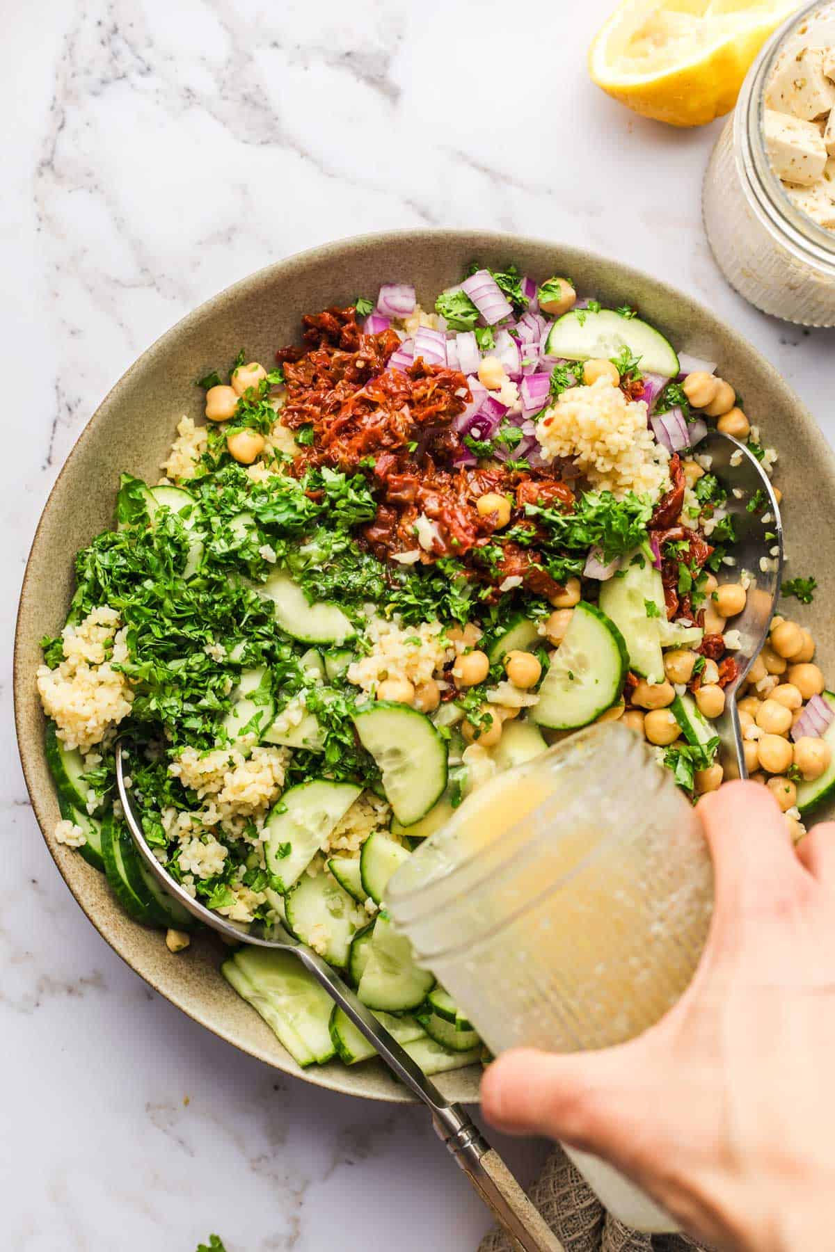 bulgur salat rezept zubereiten