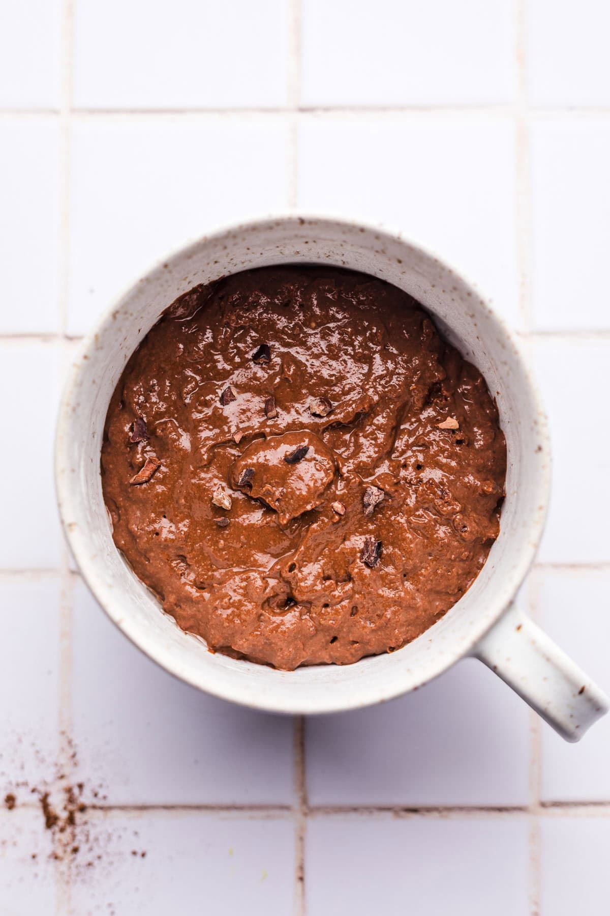 schoko tassenkuchen vegan für die mikrowelle