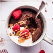 veganer mikrowellenkuchen ohne ein und milch