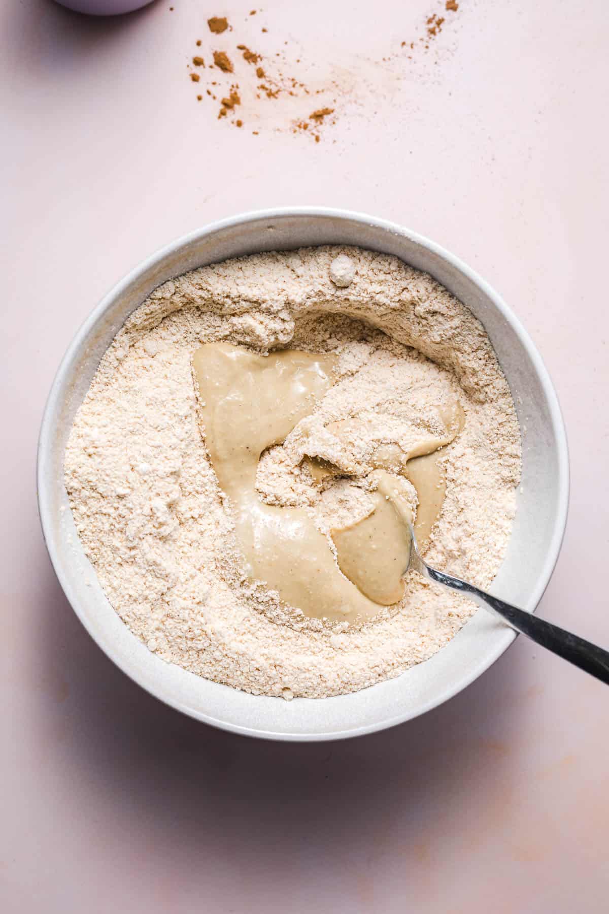 veganer mürbeteig mit nussmus und dattelzucker zubereitung