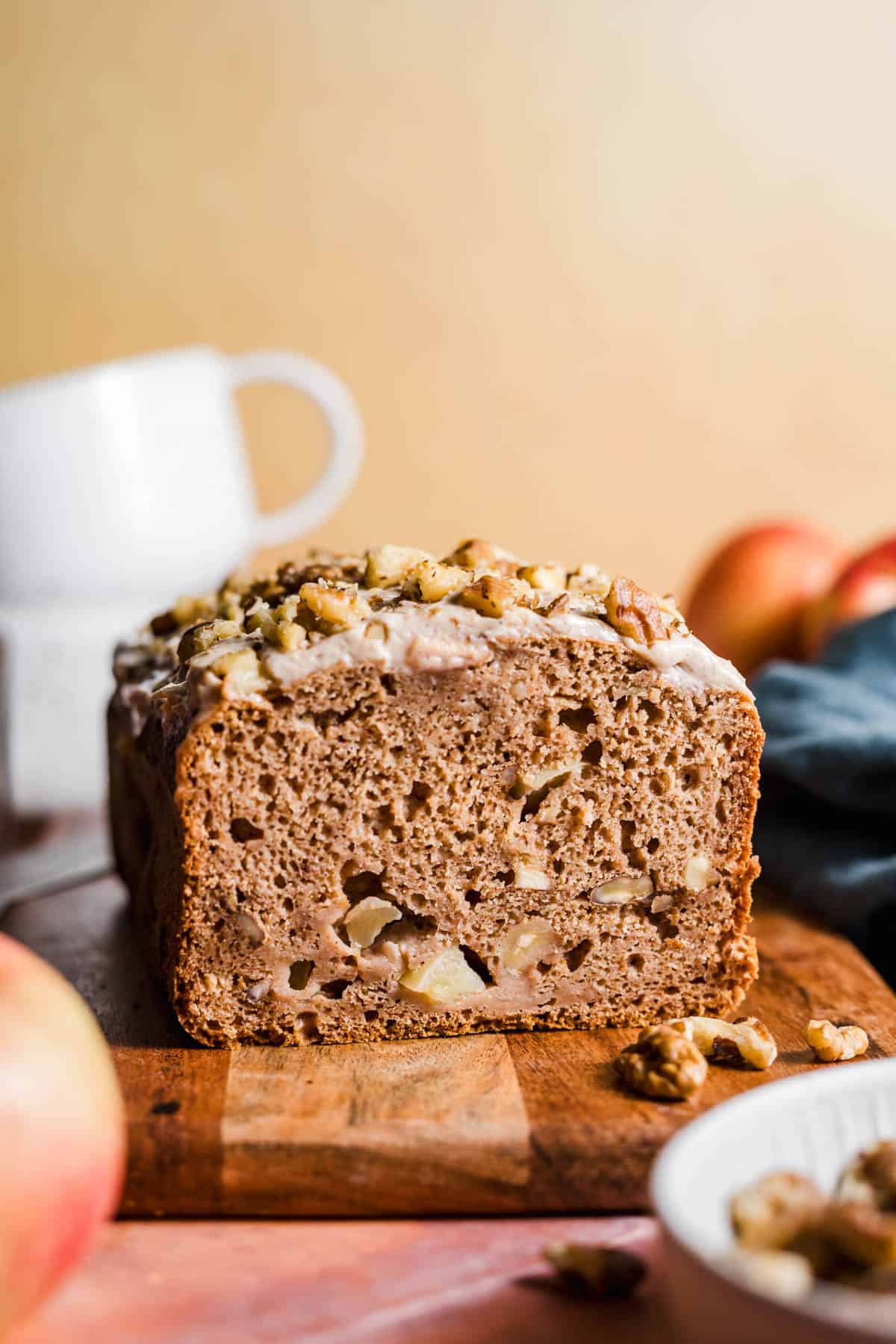 zuckerfreies veganes apfelbrot ohne zucker