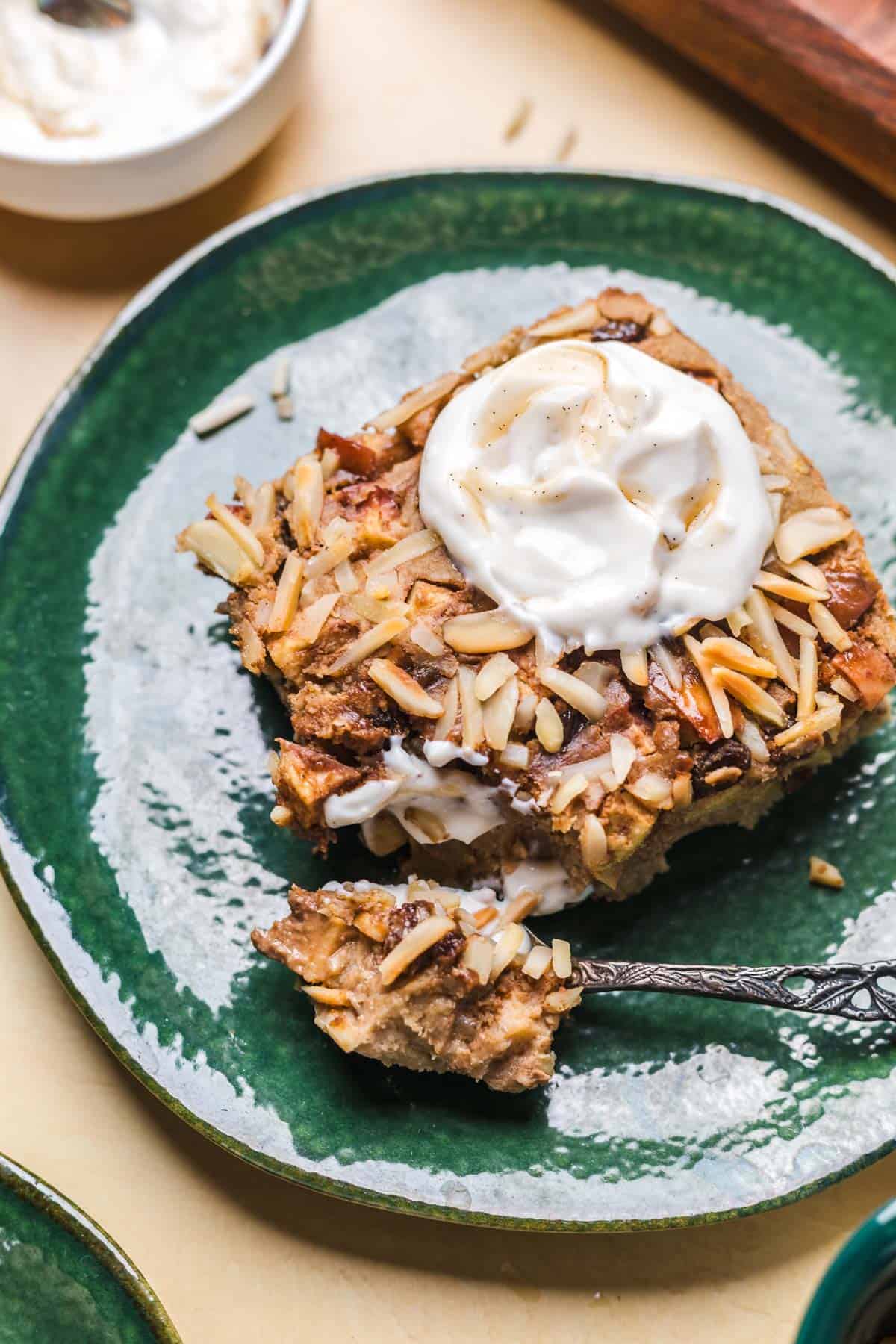 apfel nuss frühstückskuchen vegan